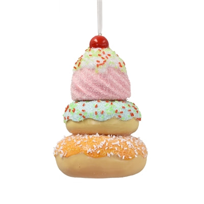 Sugar Explosion Iced Donut Ornament -5.5