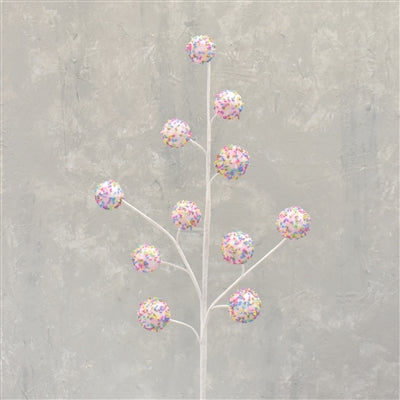 Sprinkle Covered Ball - Pink - 27
