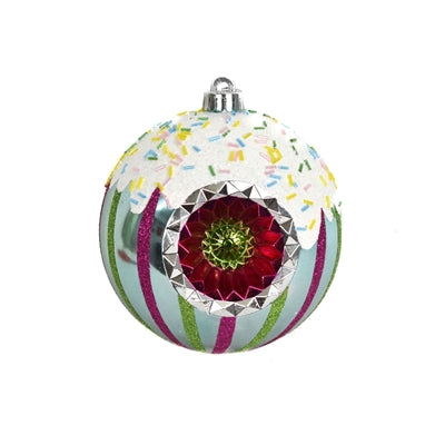 Sugar Iced Retro Ornament - 6"