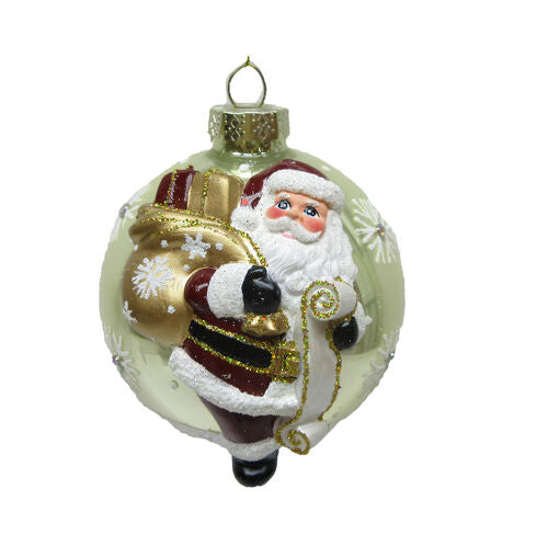 Champ Santa Ornament