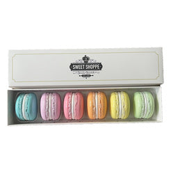 December Diamonds Gift Boxed Set/6 Assorted Macaron Ornaments