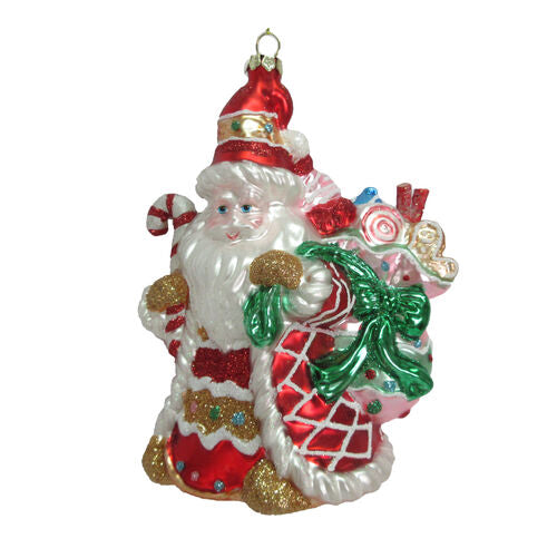 Gingerbread Santa Ornament