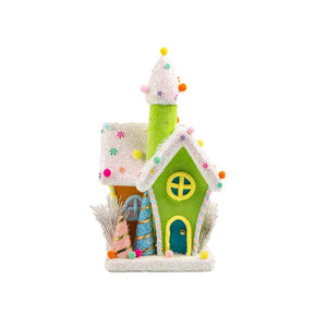 Green Candy House - 15.75"