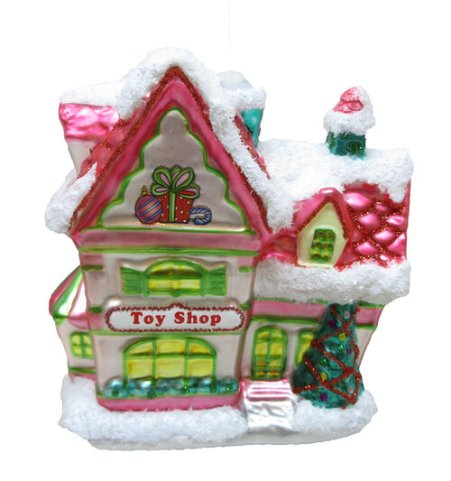 December Diamonds Santa's Toy Shop Ornament