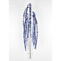 Blue Glitter Amaranthus Spray - 39"