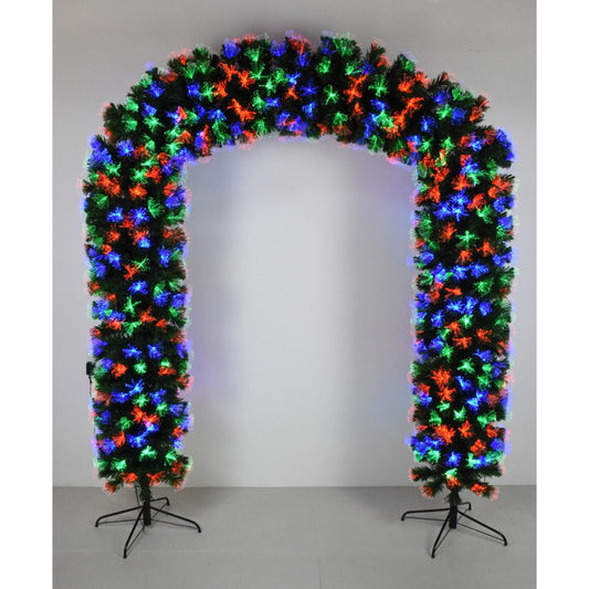 Fiber Optic Tree Arch - 7.5ft