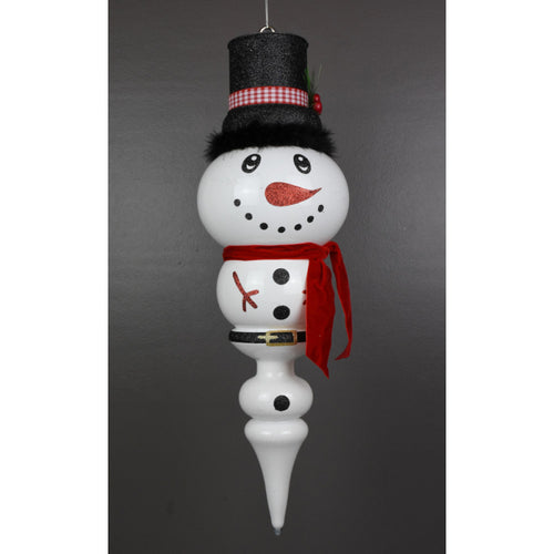 Snowman Finial Ornament - 24