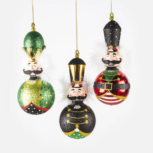 Nutcracker Ornaments - Set of 3