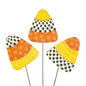 Elegant Candy Corn - Set of 3