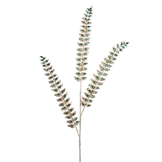 Jewel Fern Leaf Stem - Green