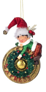 Santa Sleeping Elf - Assorted 2