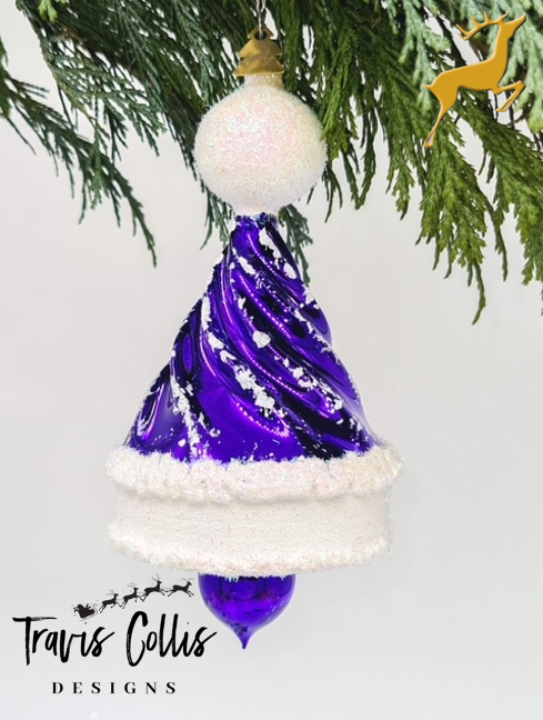 2022 - St. Nick's Mitra Bell - Purple - 7". Ltd. Ed. 35 numbered pcs.