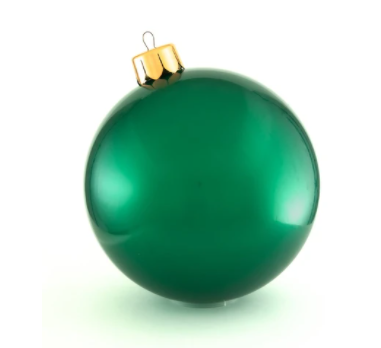 Holiball® Inflatable Ornament - Green - Two sizes 18