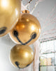 Load image into Gallery viewer, Holibell® Inflatable Ornament - Gold Jingle Ball - Set of two 12&quot;