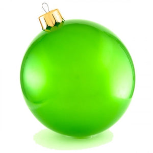 Holiball® Inflatable Ornament - Classic Green - Two sizes 18" or 30"