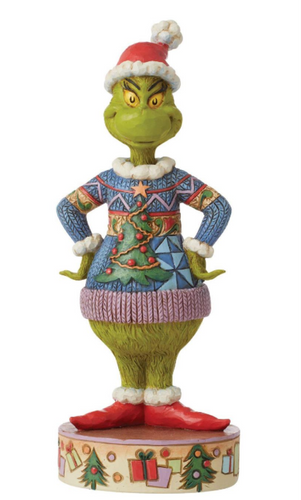 Grinch Wearing Ugly Sweater - 8.66