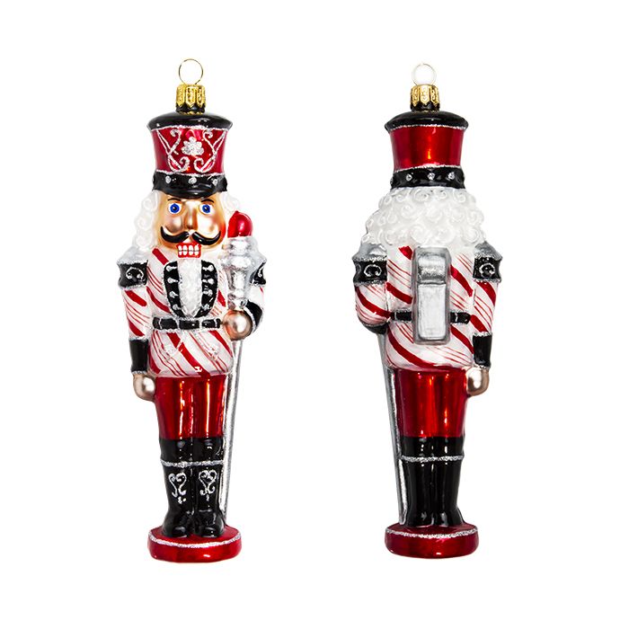Peppermint Twist Nutcracker by Joy to the World Christmas Collectibles