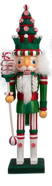 Hollywood™ Christmas Tree Hat Nutcracker - 17.5