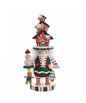 Hollywood™ Battery-Operated LED Gingerbread House Hat Nutcracker - 15"