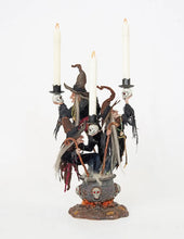 Load image into Gallery viewer, 3 Witches Candelabra