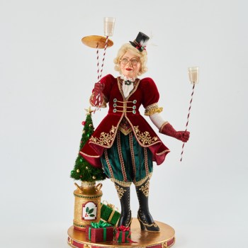 Katherine's Collection Twelve Days Mrs. Claus Maid A Milking