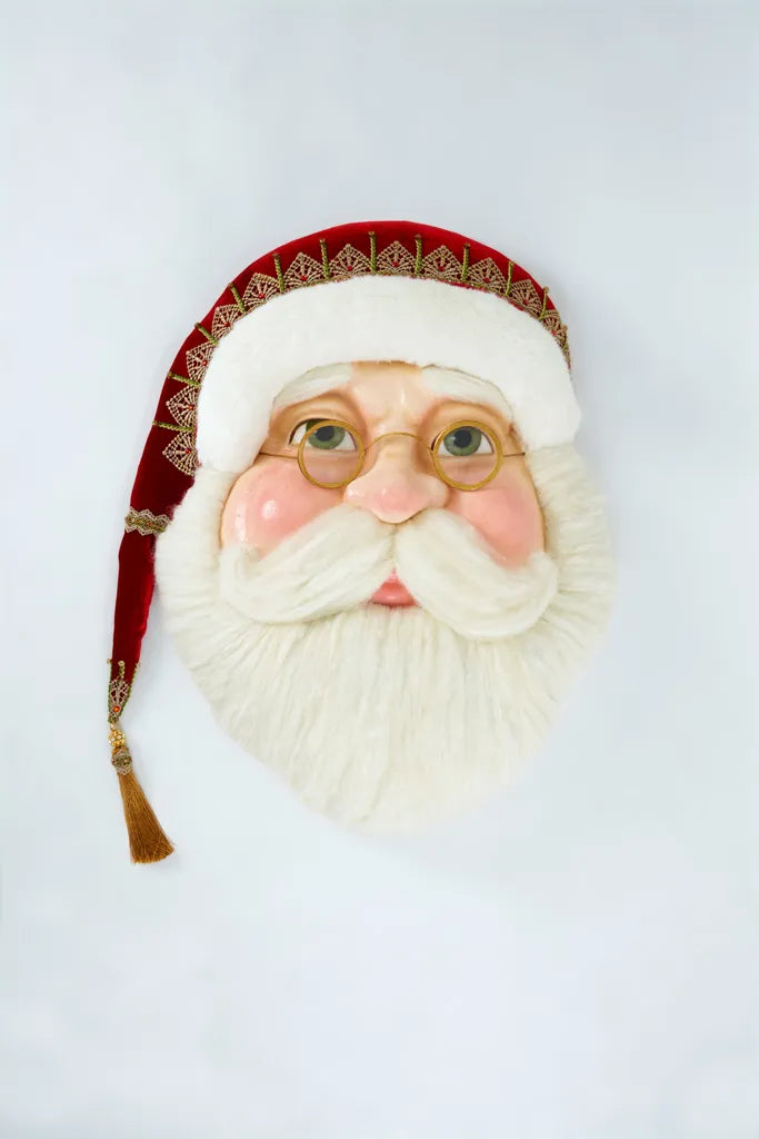 All the Trimmings Santa Wall Mask