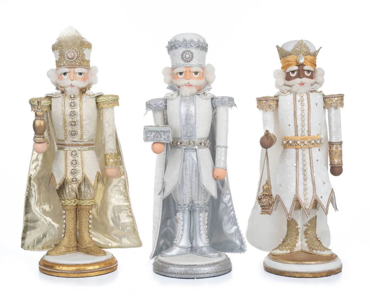 Katherine's Collection Celestial Wiseman Nutcrackers Set of 3