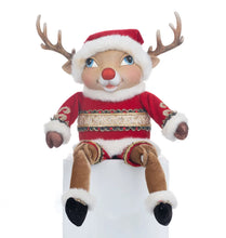 Load image into Gallery viewer, Christmas in the City Reindeer Lanky Leg