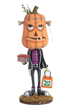 Load image into Gallery viewer, Katherine&#39;s Collection Frank Stein Trick or Treater Figure