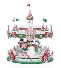 Load image into Gallery viewer, Katherine&#39;s Collection Peppermint Palace Carousel Cupcake Server