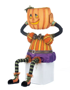 Percy Pumpkin Head Candy Bowl