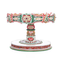 Load image into Gallery viewer, Katherine&#39;s Collection Seasoned Greetings Cake Stand