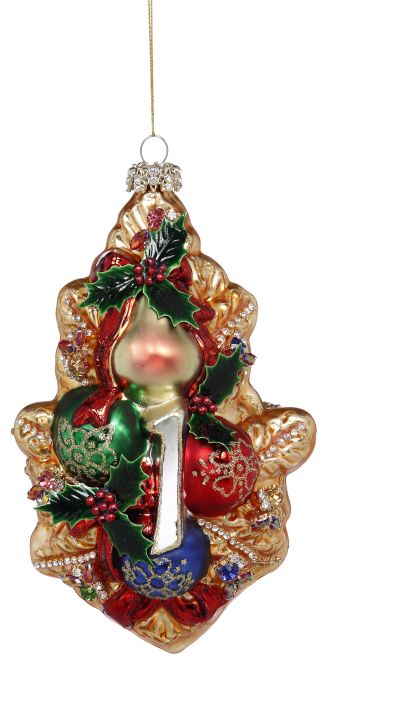 Mark Roberts Partridge In A Pear Tree Jeweled Ornament - 8