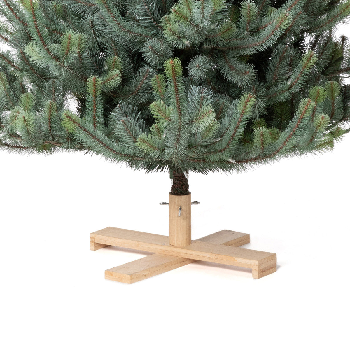 Blue Spruce Christmas Tree - 5.5' - Warm White LED Lights