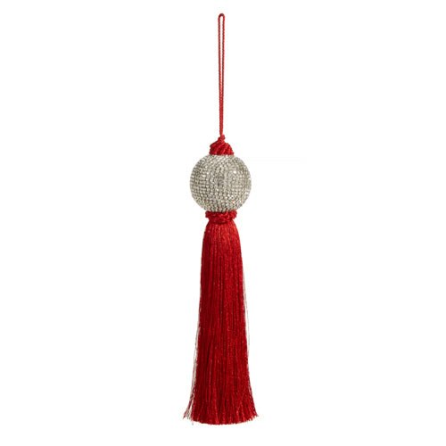 Red Tassel Ornament - 10