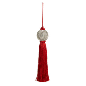 Red Tassel Ornament - 10"