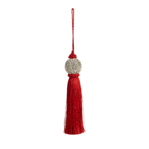 Red Tassel Ornament - 8