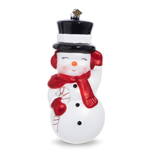 Snowman Blow Mold Ornament - 8