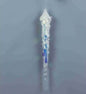 Iridescent Icicle Ornament - 11"