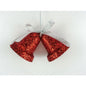 Retro Glitter Bells Ornaments - 8"