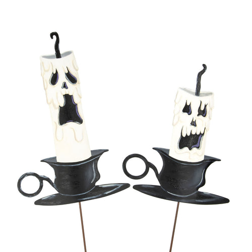 Scary Melted Candles - Set of 2