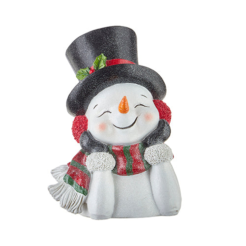 Retro Snowman Bust - 11.5