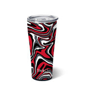 Load image into Gallery viewer, Swig Life Fanzone Black and Red Tumbler (32oz)