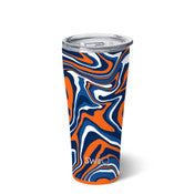 Swig Life Fanzone Navy and Orange Tumbler (32oz)