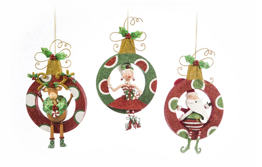 Kringle's Iconic Ornaments - Set of Three