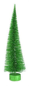 Bottle Brush Pine Tree - Green - 24" H