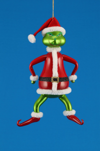 Green Monster in Santa Suit - 7.1"