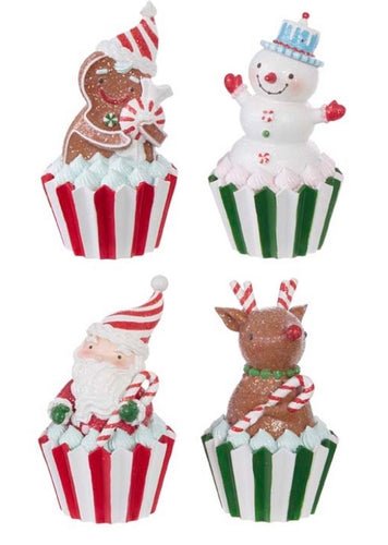 RAZ Holiday Cupcakes