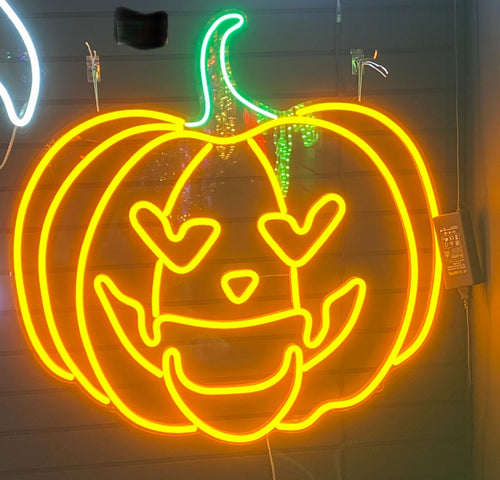 Pumpkin on Acrylic 984 LED Neon - 32.5