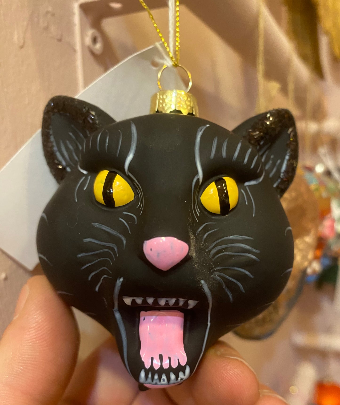 Black Cat Ornament